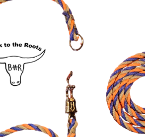 Horny Halter (Orange Blue White) (As low as $30.00)